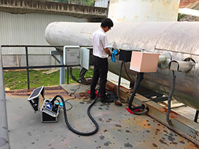 生活,垃圾焚燒,發電廠,二氧化硫,檢測,配合,